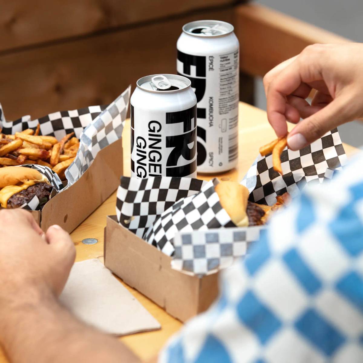 Friss Kombucha: Packaging