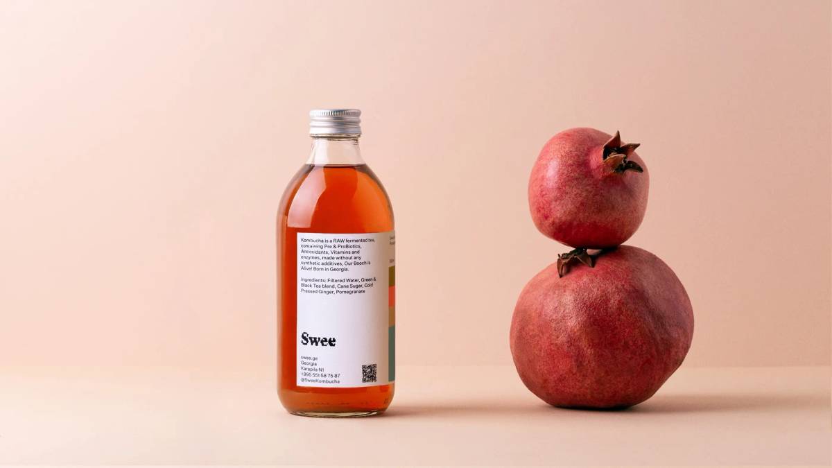 Swee Kombucha: Packaging