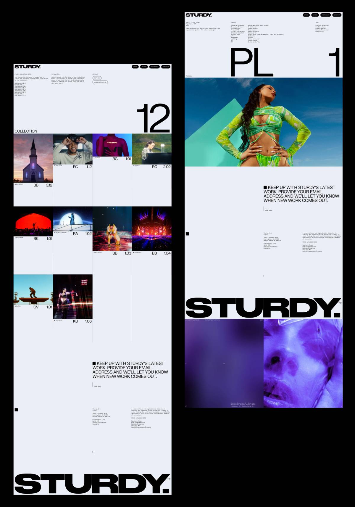 STURDY: Website