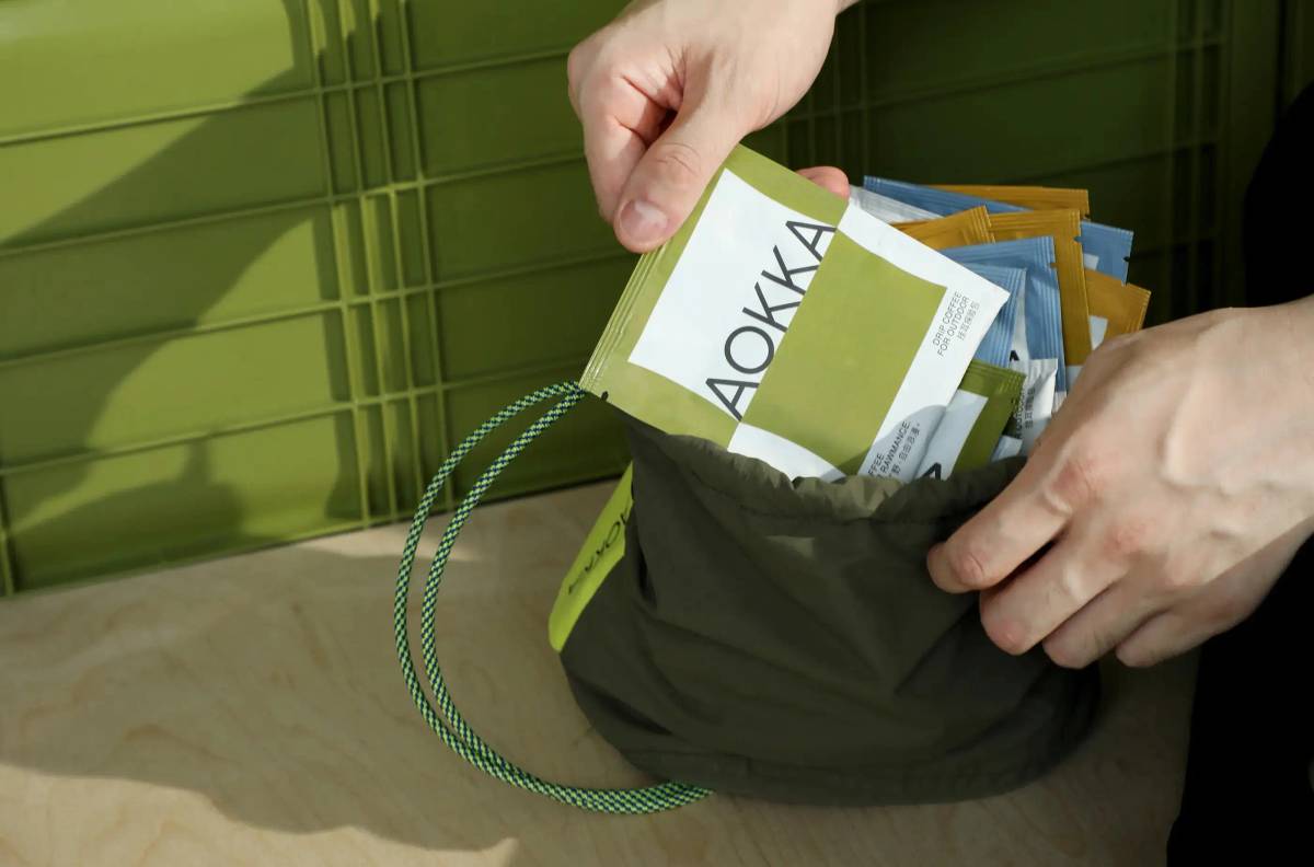 AOKKA: Drip coffee packaging