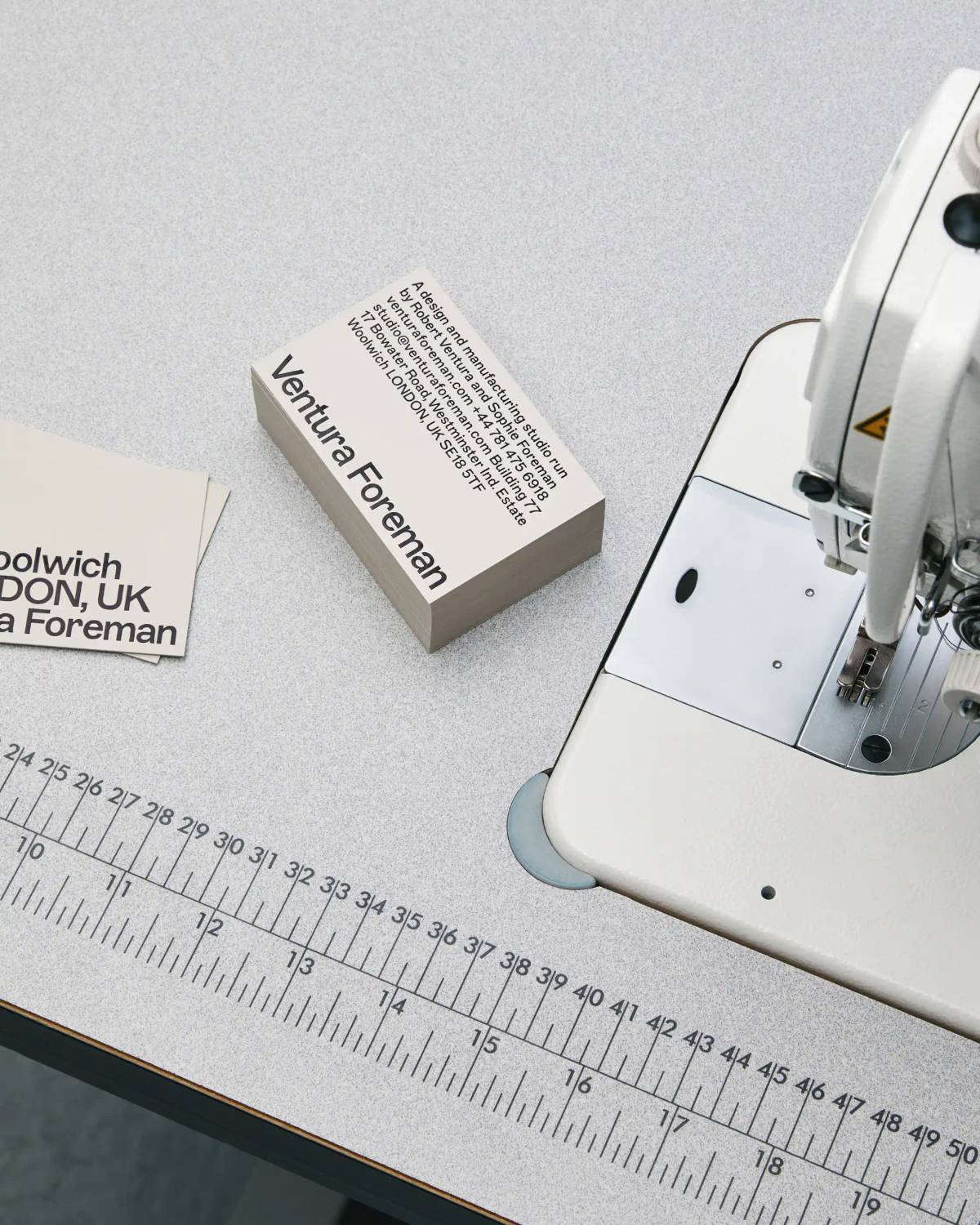 Ventura Foreman: Business cards