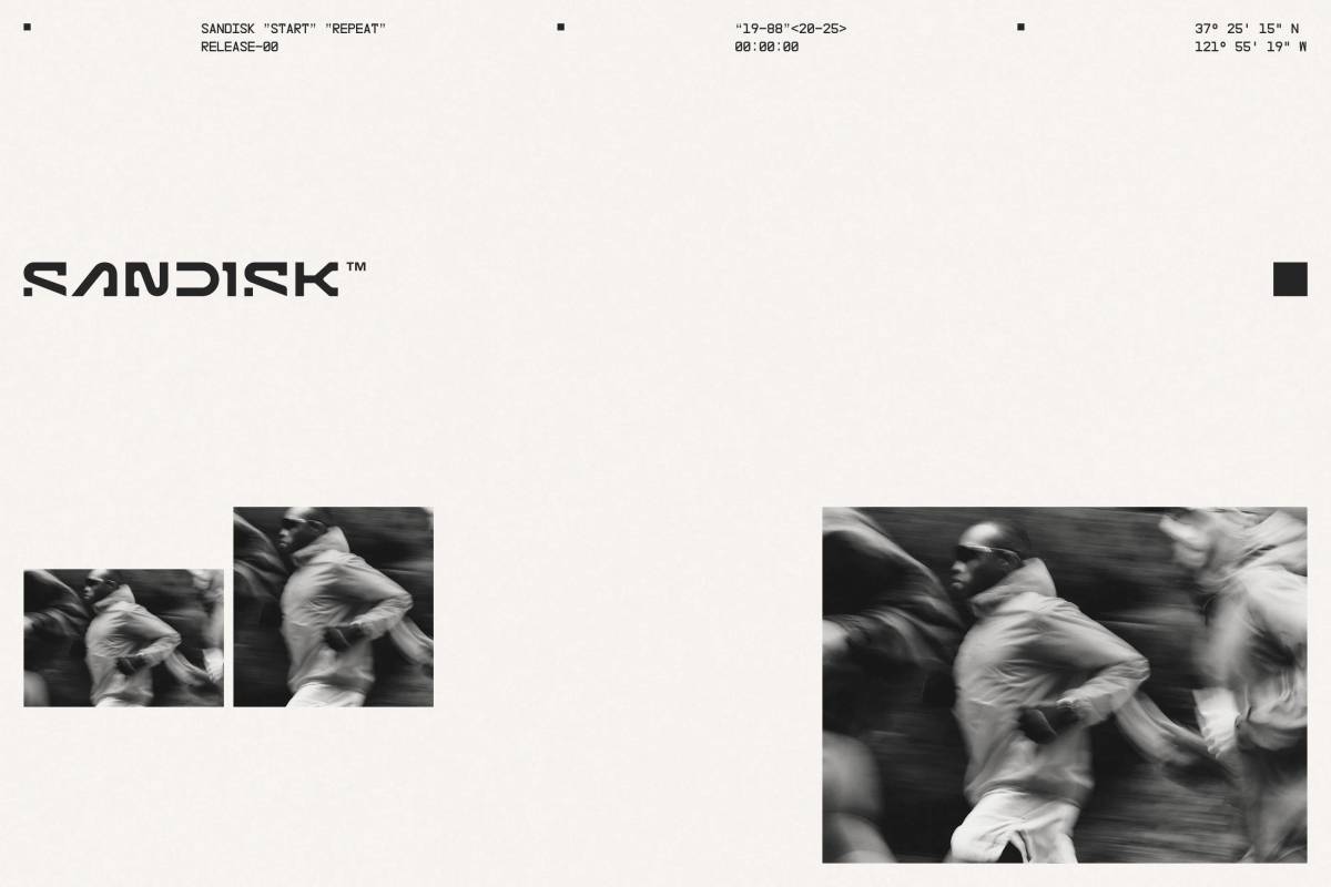 Sandisk: Brand graphic