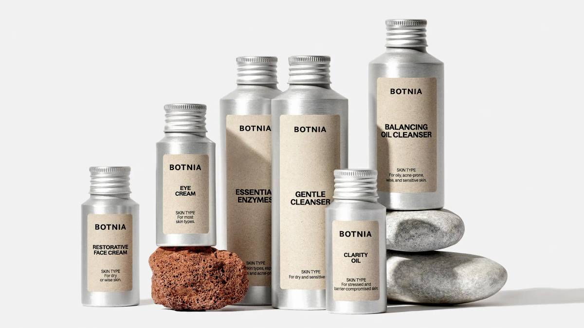 Botnia Skincare: Packaging