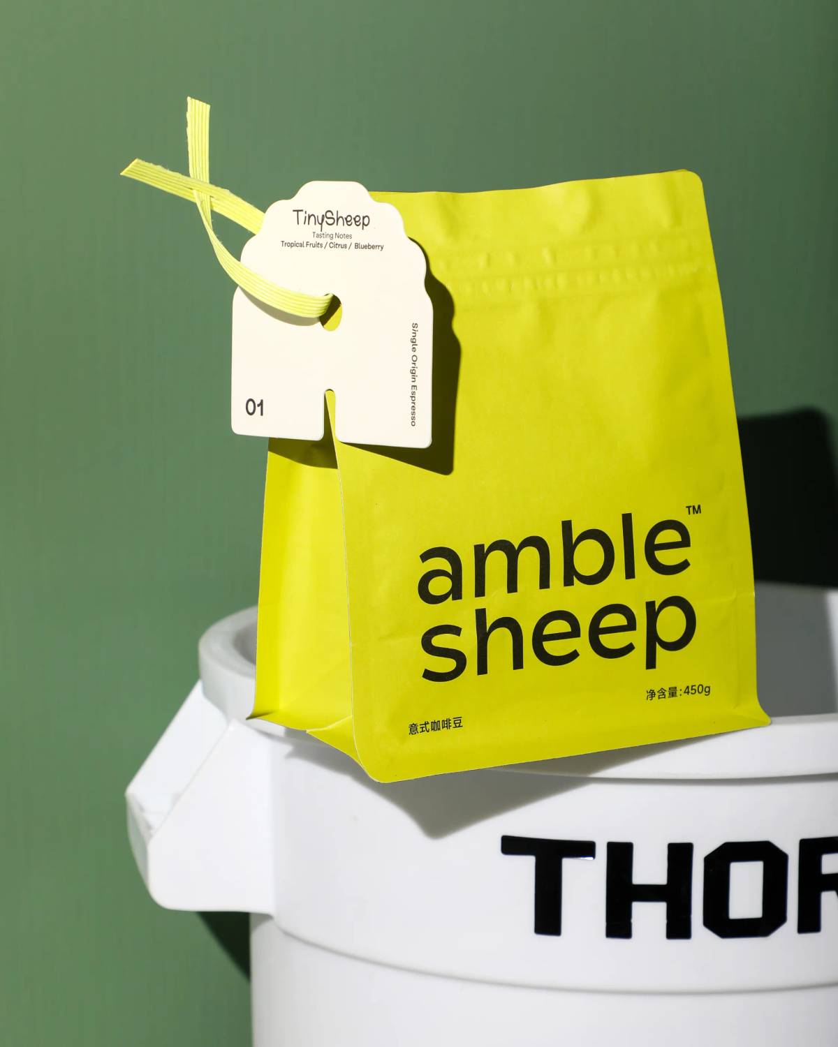 amble sheep: Coffee beans packaging