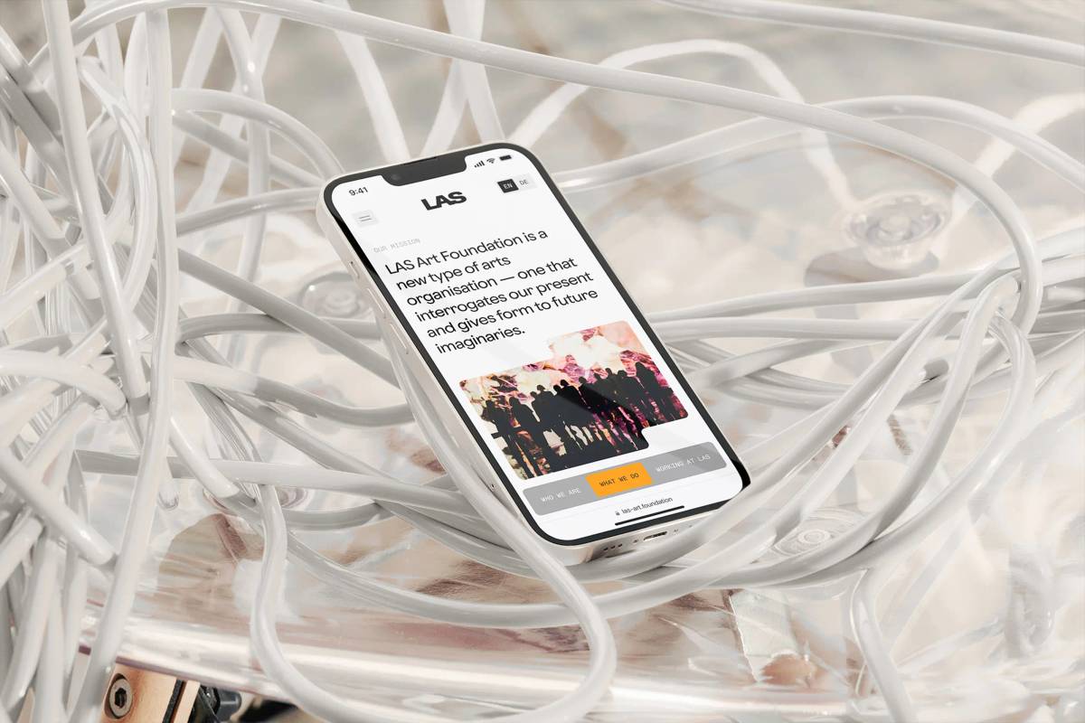LAS Art Foundation: Website