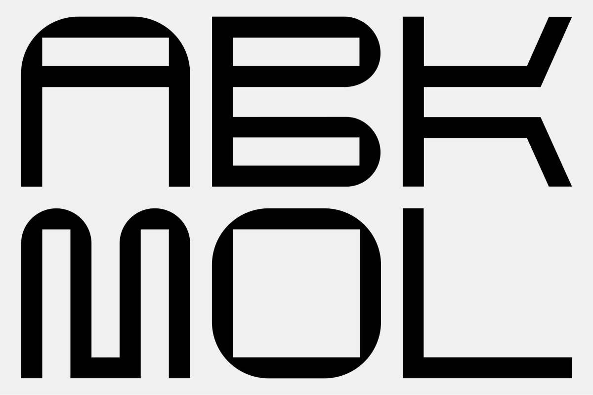 Academie voor Beeldende Kunsten Mol: Bespoke typeface