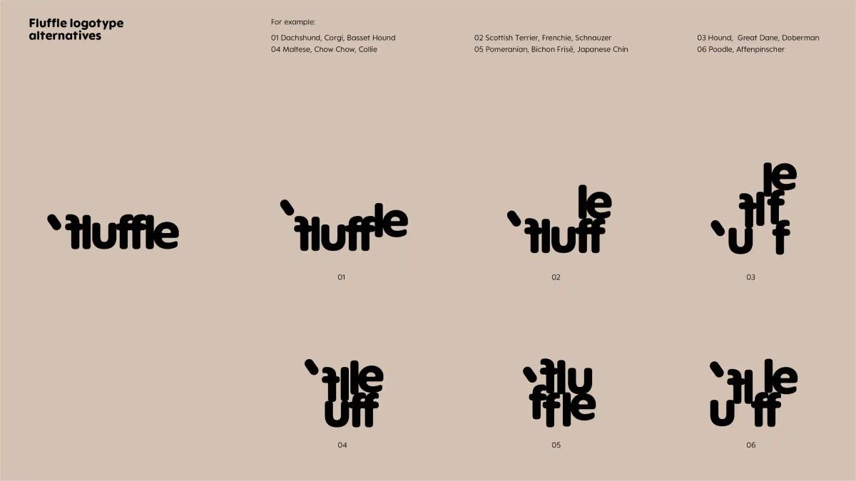 Fluffle: Logotype