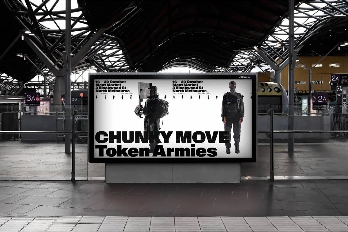 Chunky Move: Outdoor ad