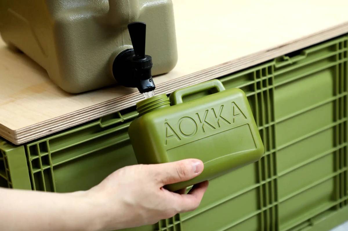 AOKKA: Jerry can bottle