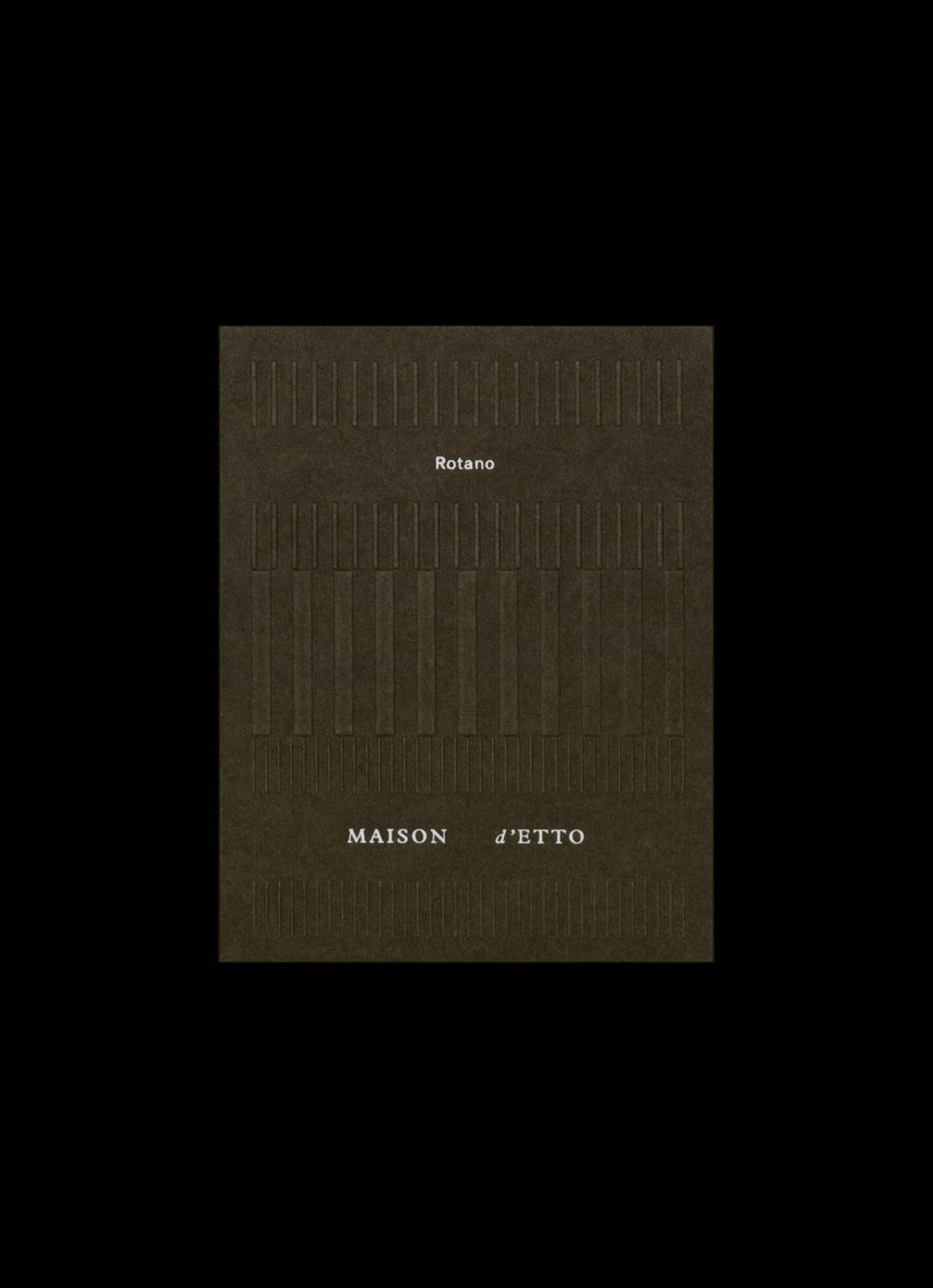 Maison d’Etto: Packaging