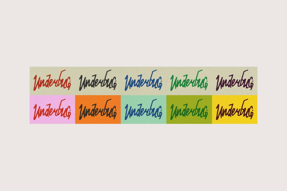 Underbug: Logo colours