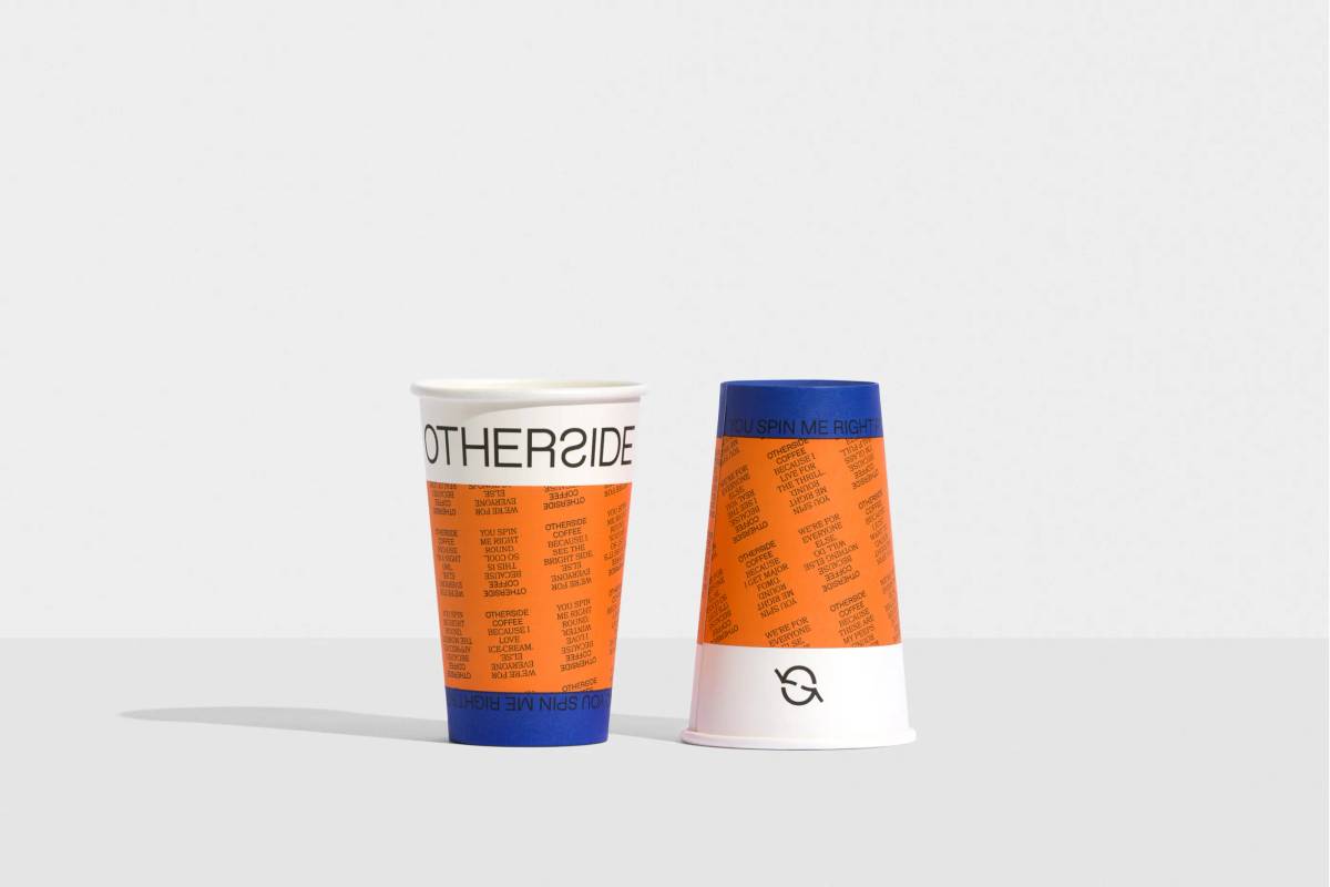 Otherside Coffee: Takeaway cups