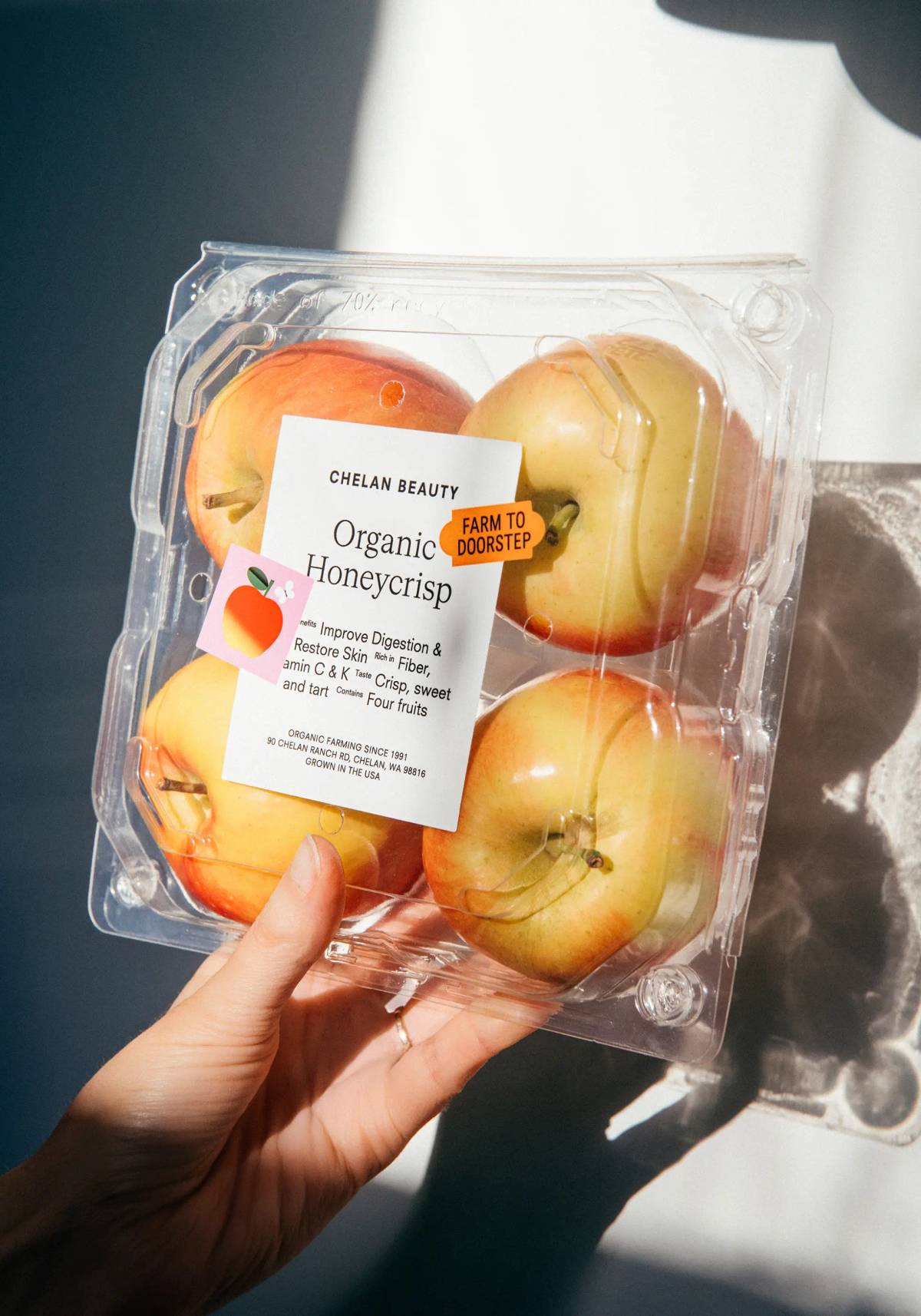 Chelan Beauty: Fruits packaging