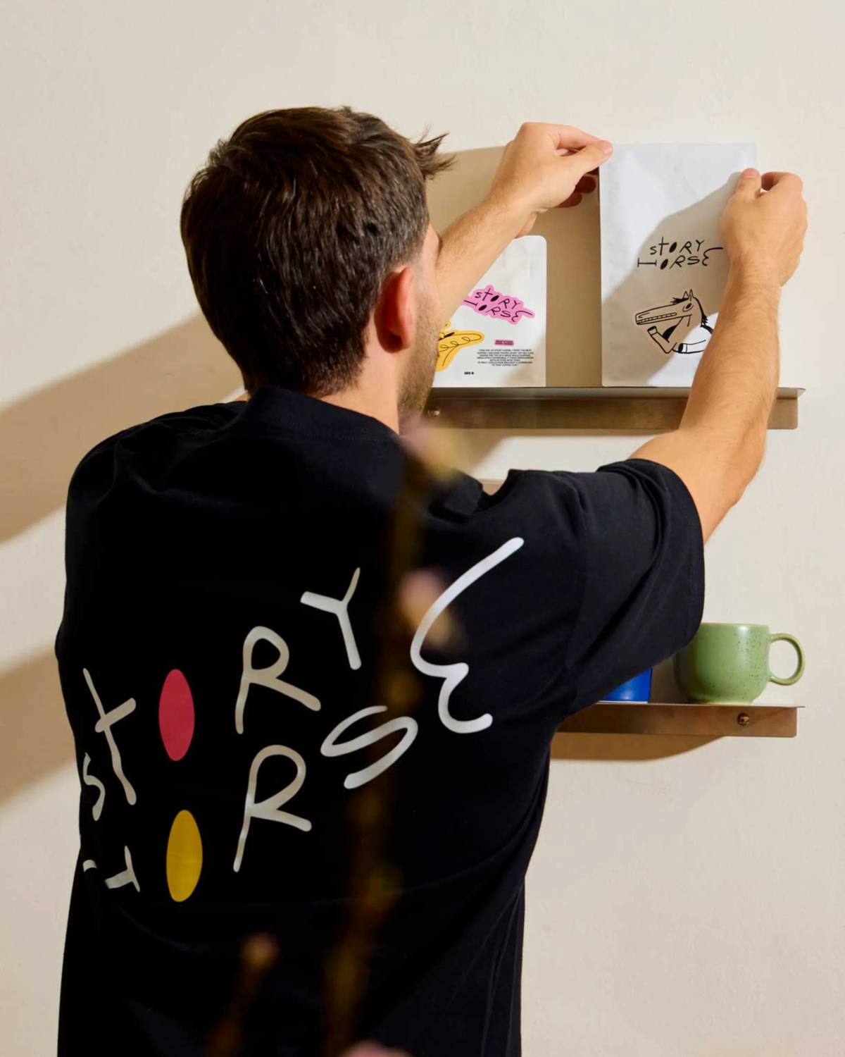 Story Horse: T-shirt & packaging