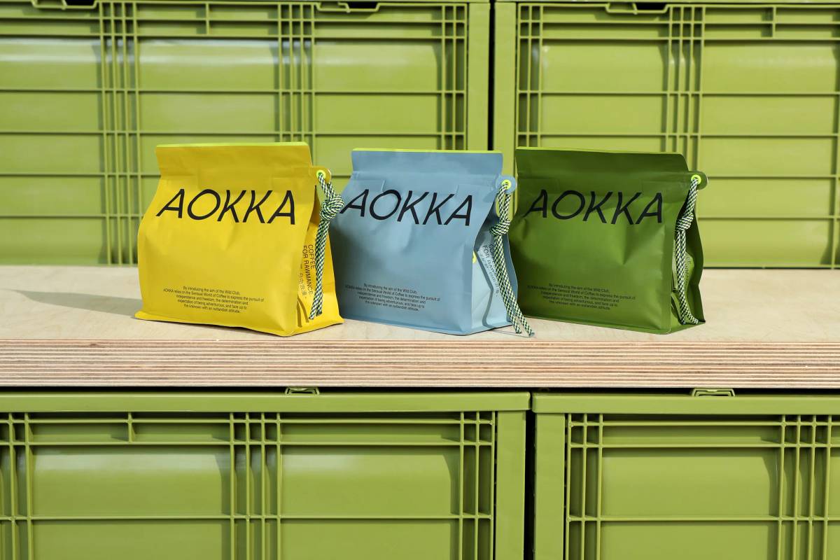 AOKKA: Coffee beans packaging