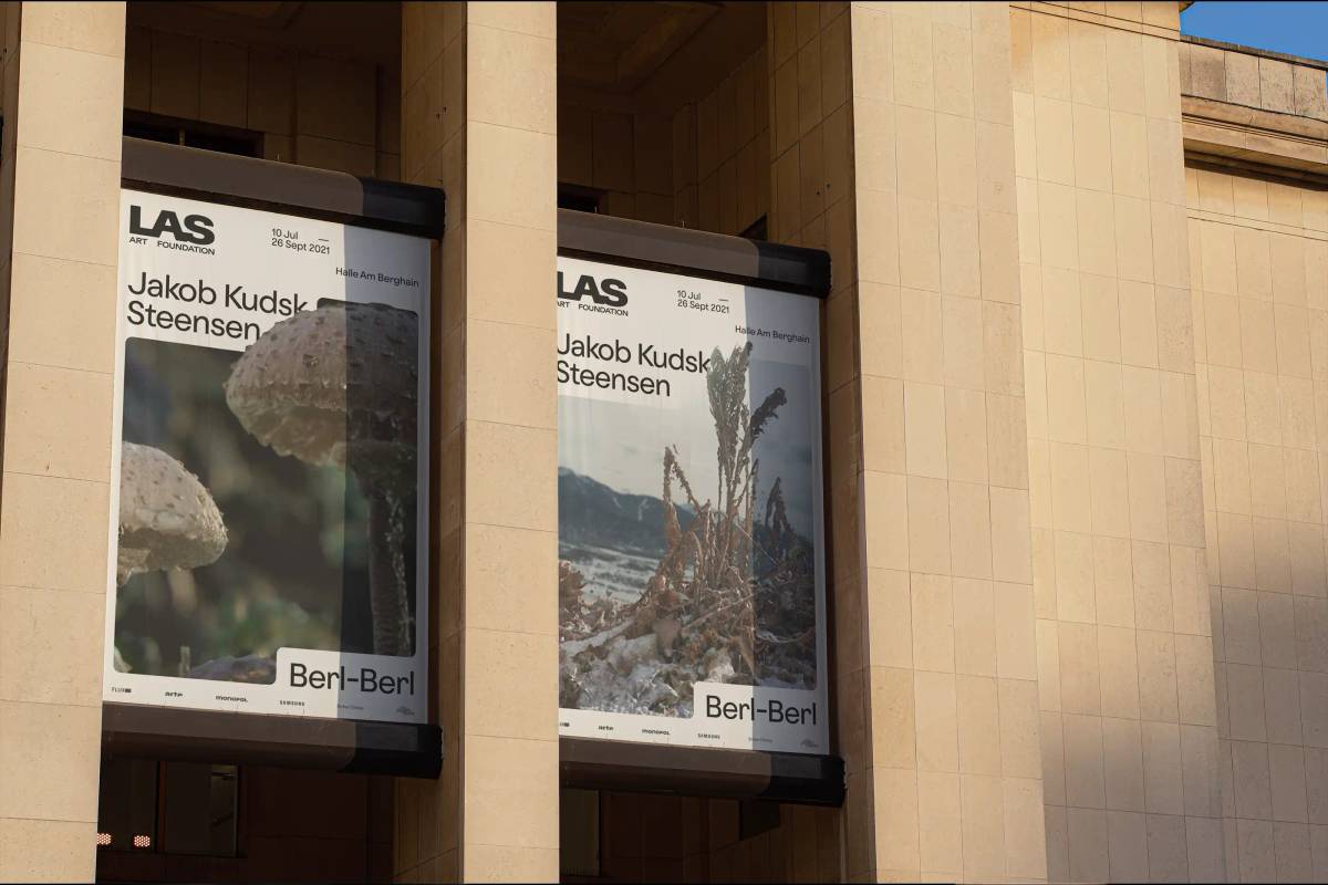 LAS Art Foundation: Outdoor banner