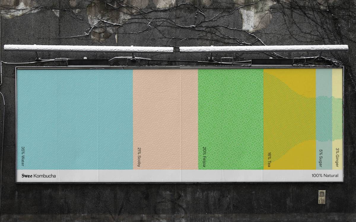 Swee Kombucha: Outdoor ads