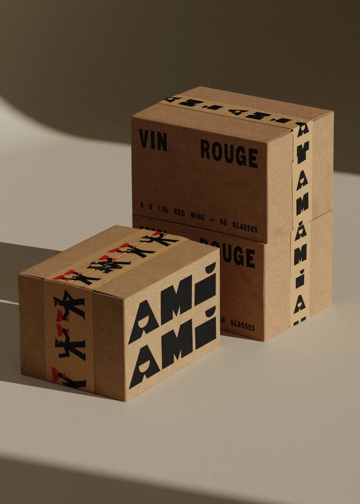 Ami Ami: Packing boxes