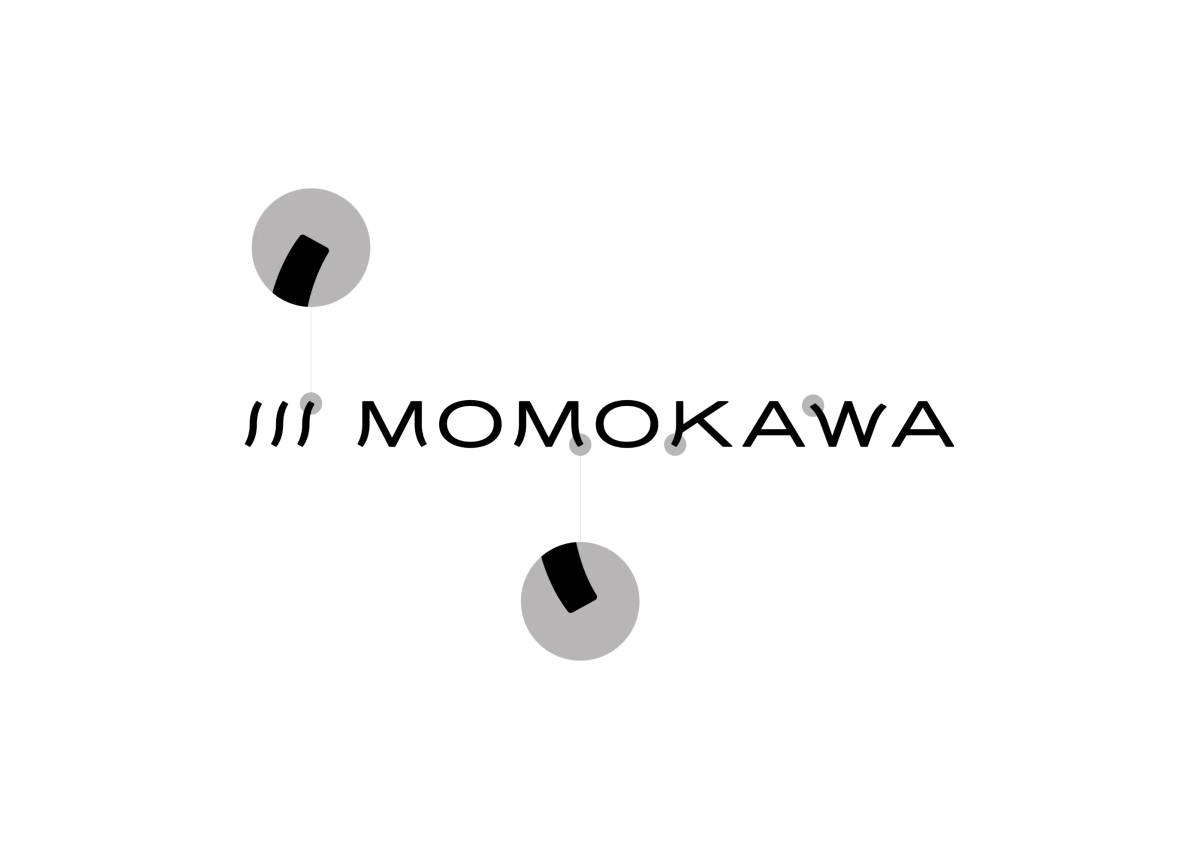 MOMOKAWA: Logo details