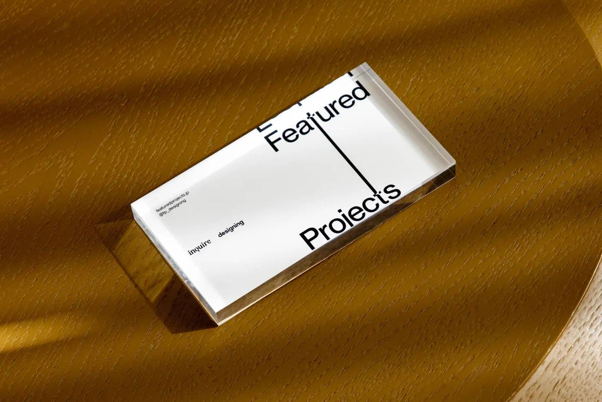 Featured Projects: Acrylic block