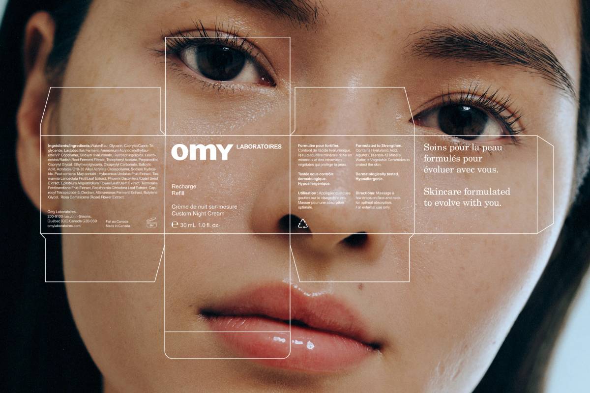 Omy Skincare: Dieline