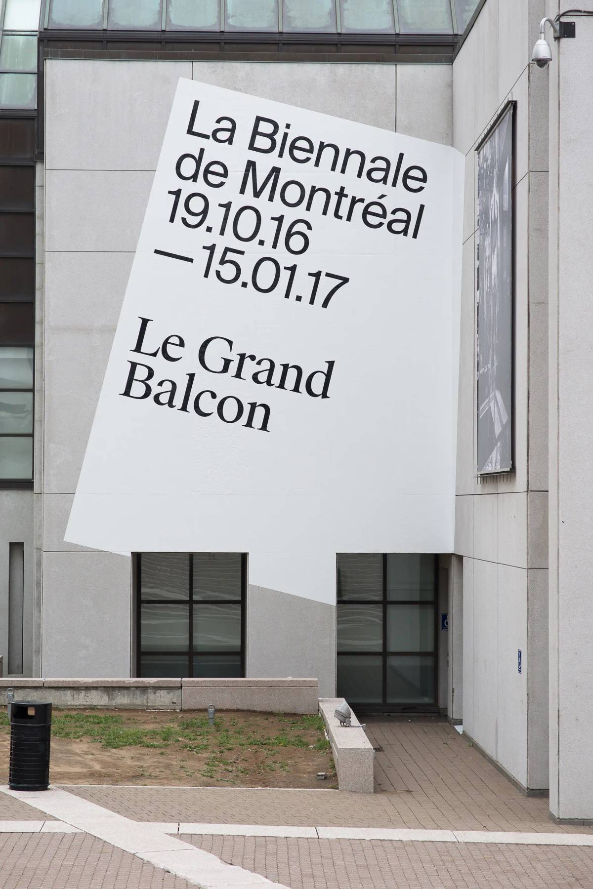 The Grand Balcony Campaign: Environmental graphics
