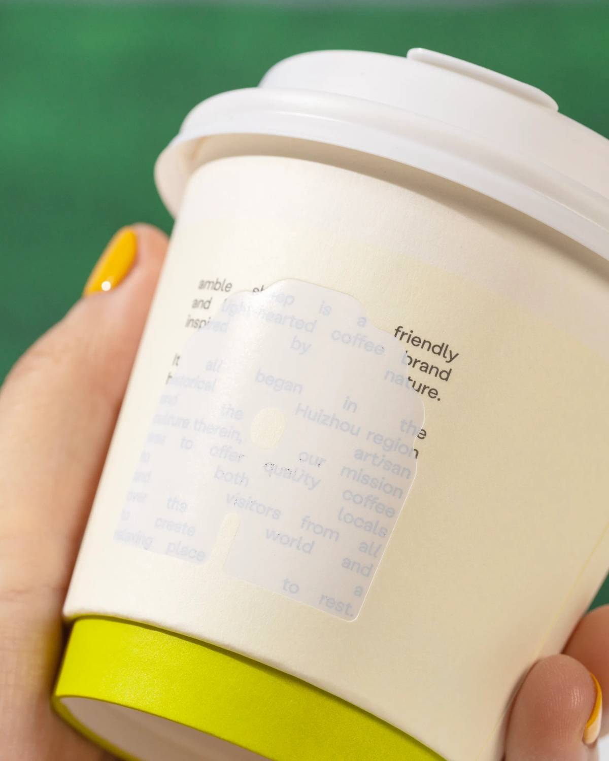 amble sheep: Takeaway cup