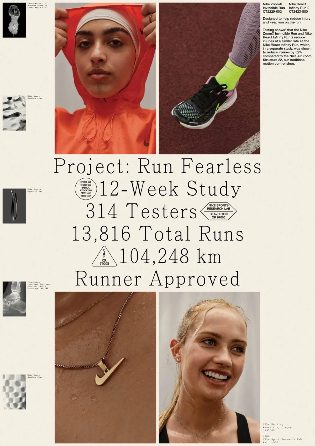 Project: Run Fearless: Campaign poster