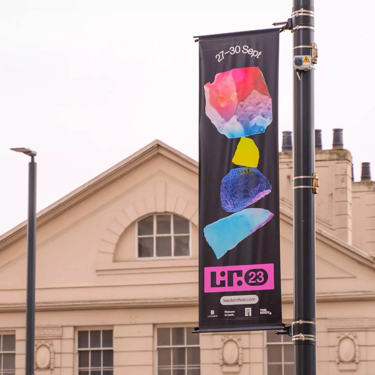LIFI23: Street banner