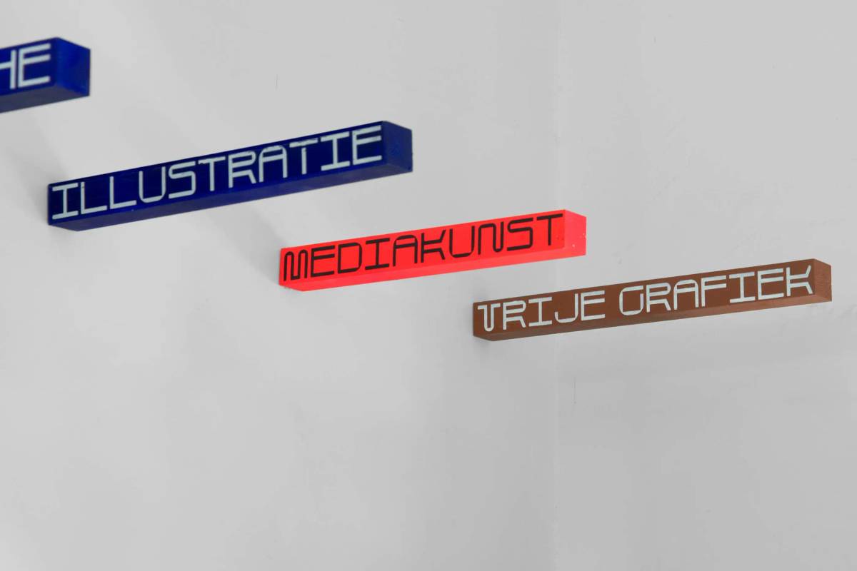 Academie voor Beeldende Kunsten Mol: Signages