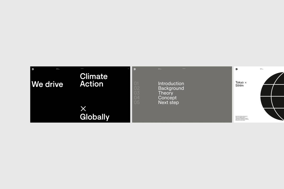 Doconomy: Presentation system