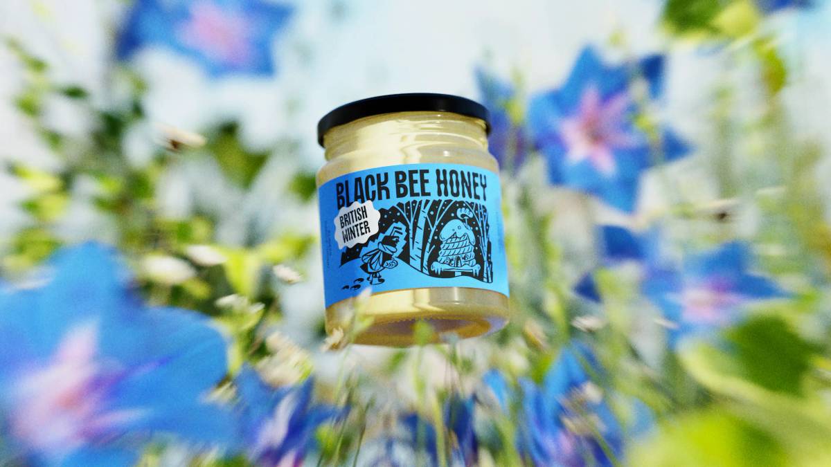 Black Bee Honey: Packaging