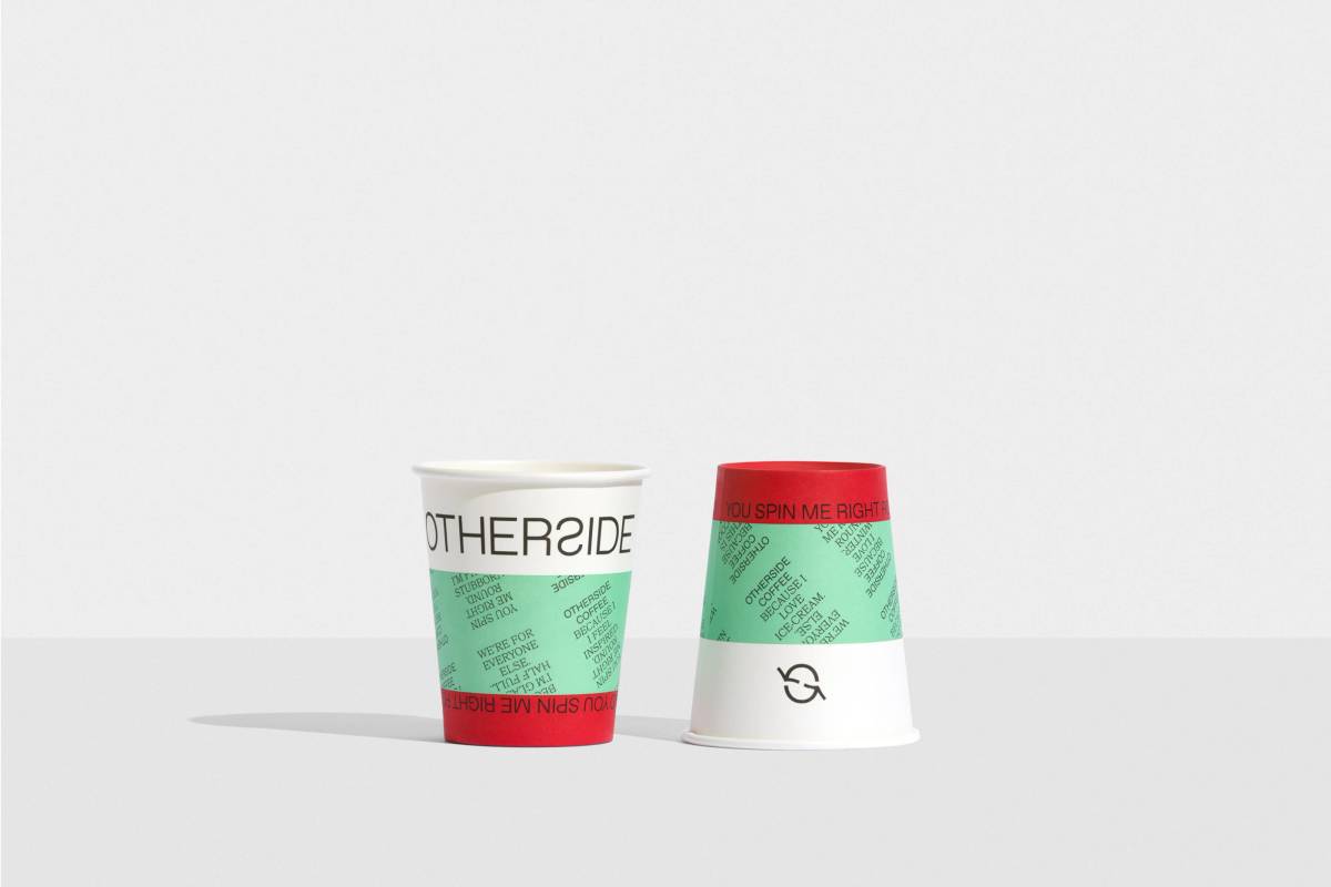 Otherside Coffee: Takeaway cups