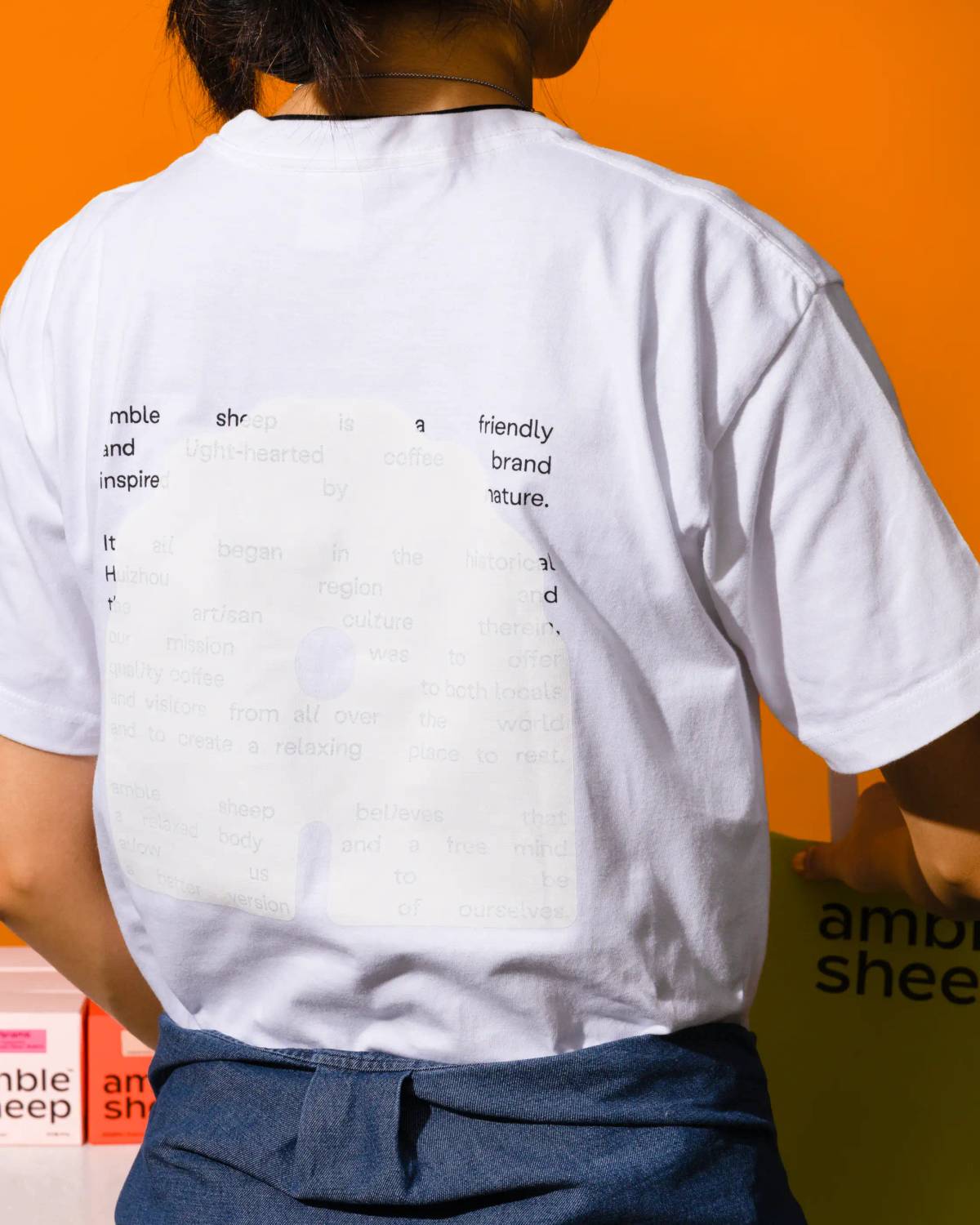 amble sheep: T-shirt