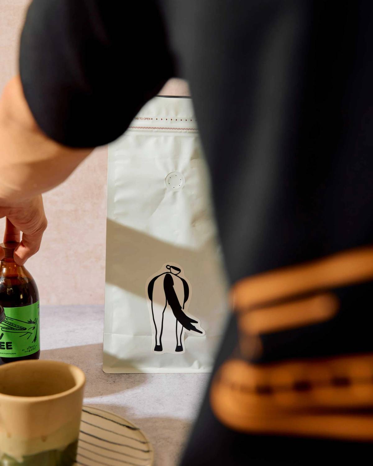 Story Horse: Coffee beans packaging