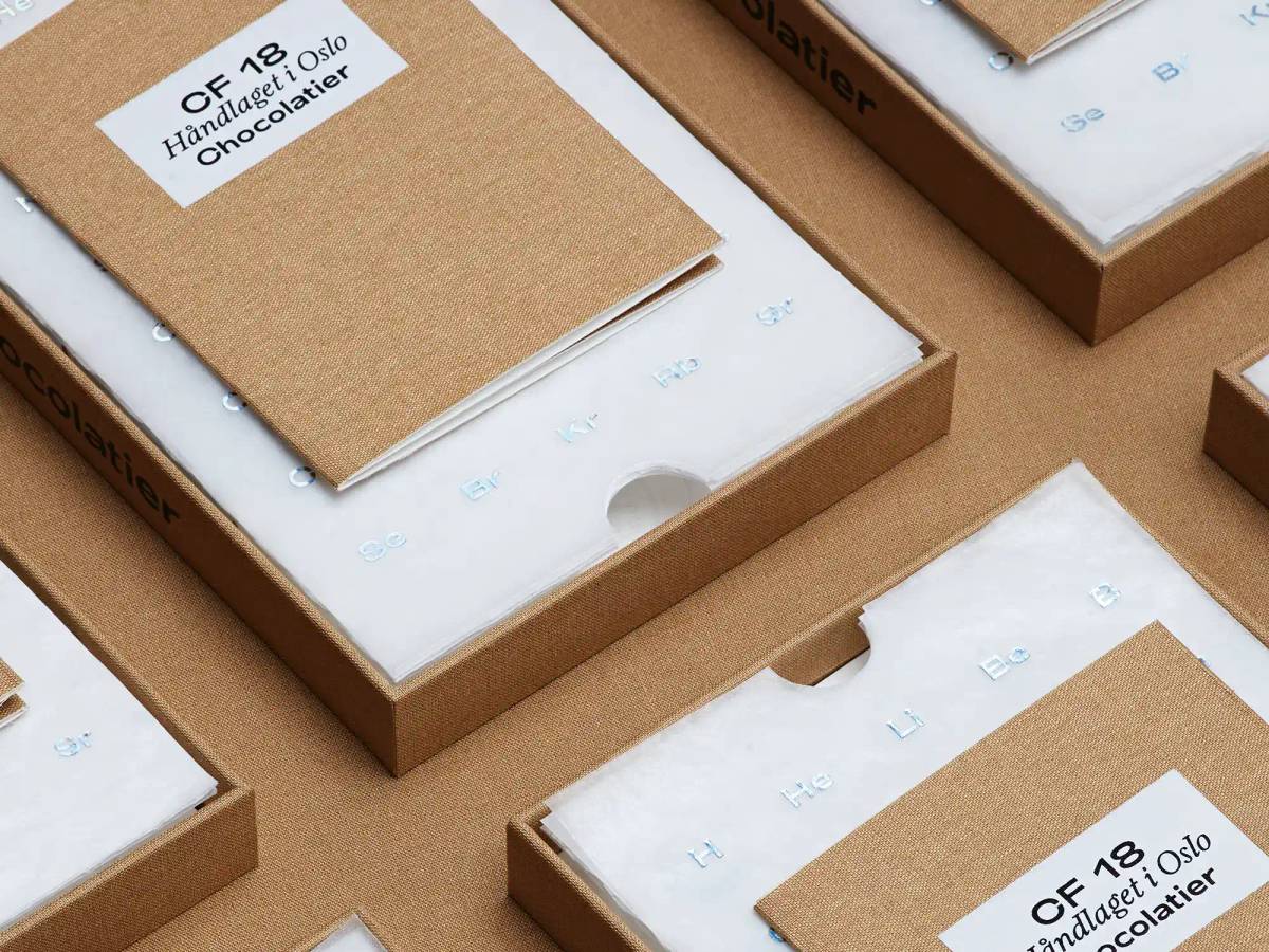 CF18 Chocolatier: Packaging close-up