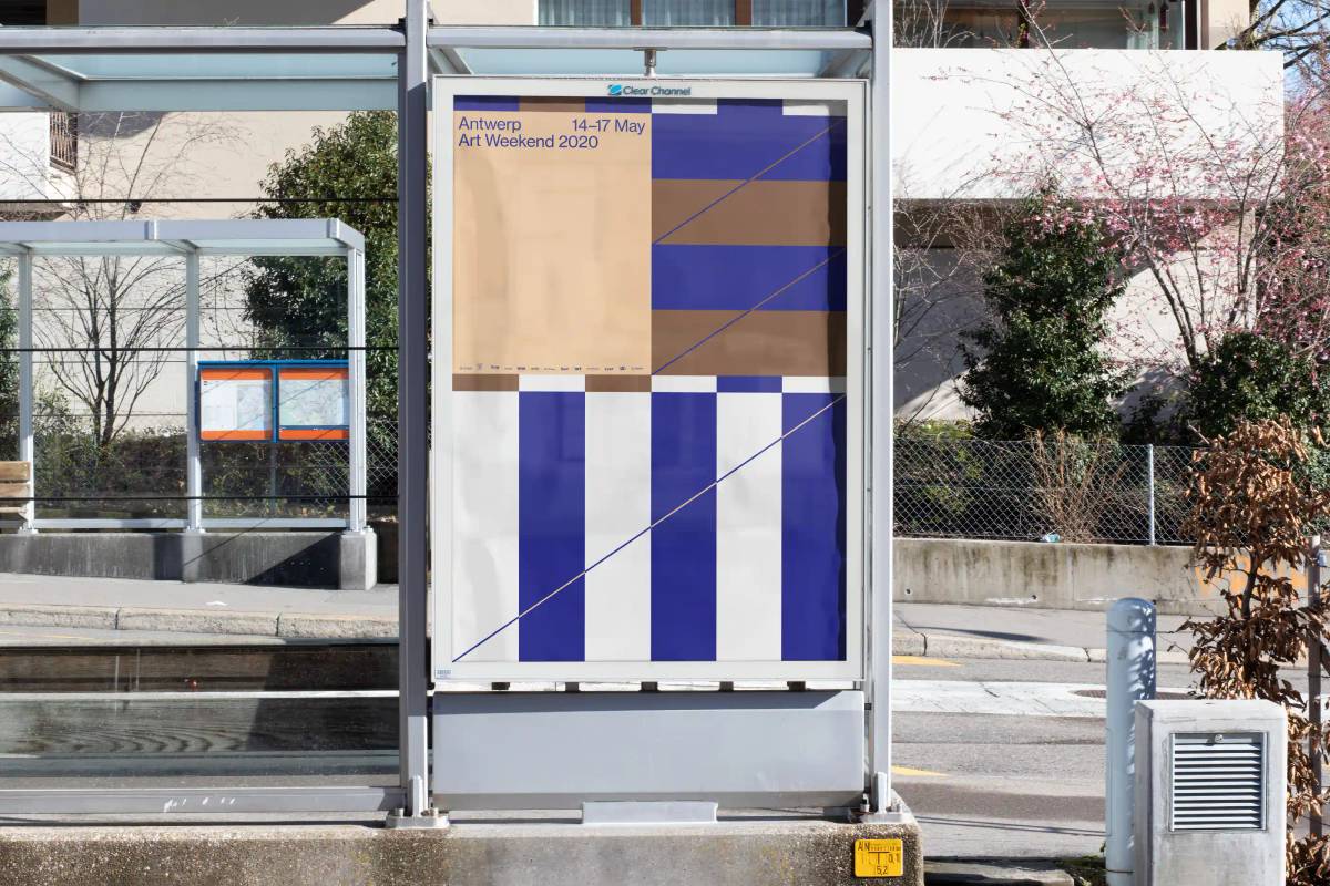 Antwerp Art Weekend 2020: Poster