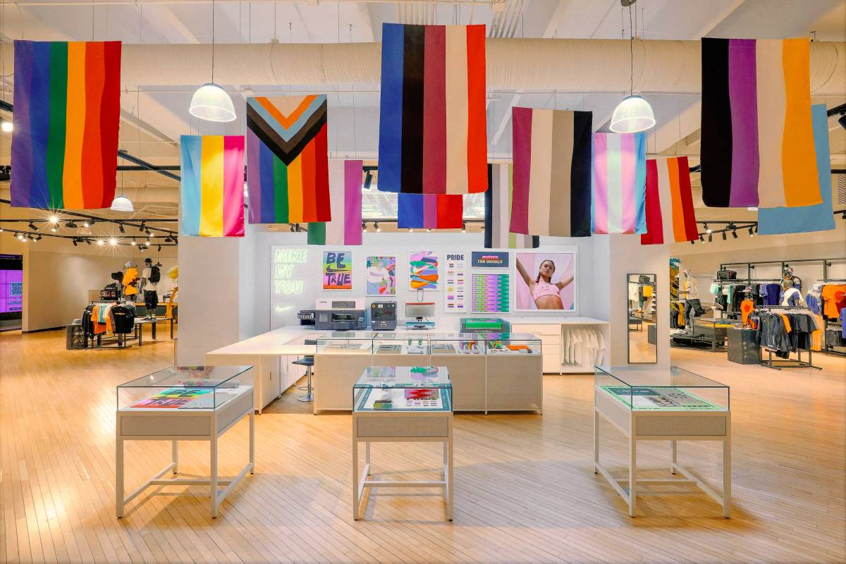 Nike Be True: Visual merchandising