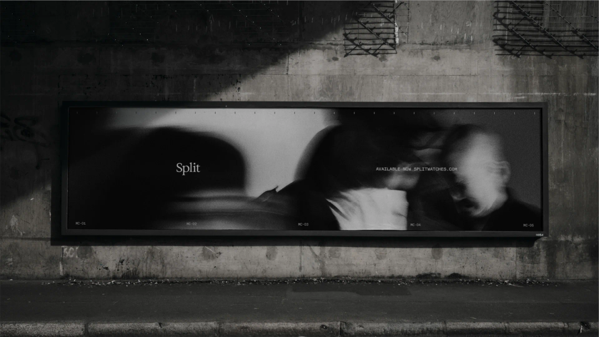 Split Watches: Outdoor ad
