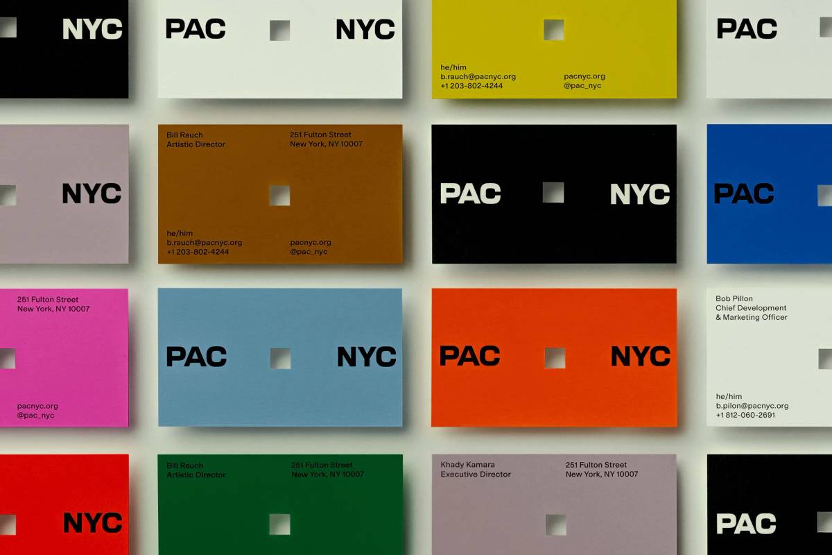 PAC NYC: Business cards