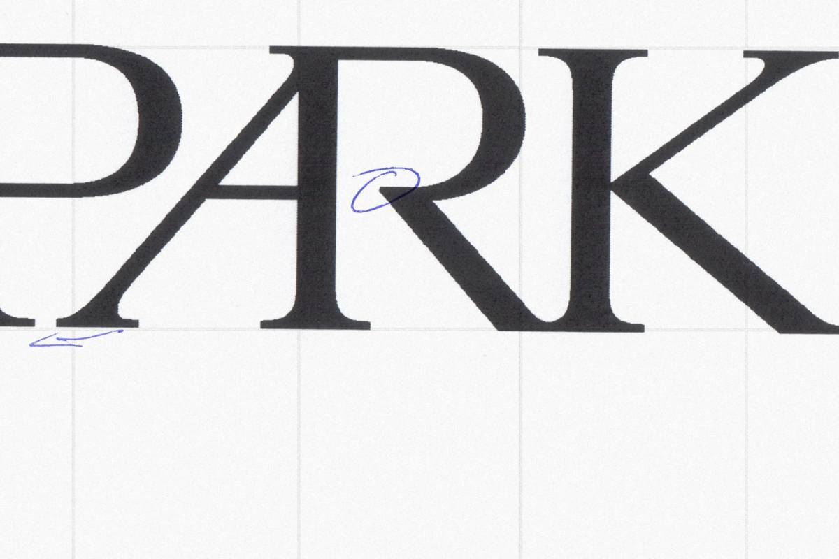 In The Park: Logo close-up