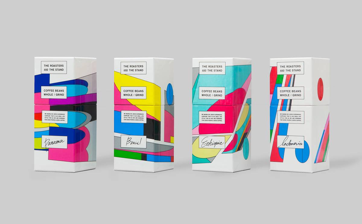 The Roasters & The Stand: Packaging