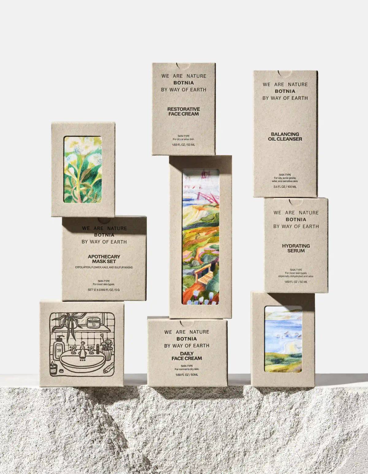 Botnia Skincare: Packaging