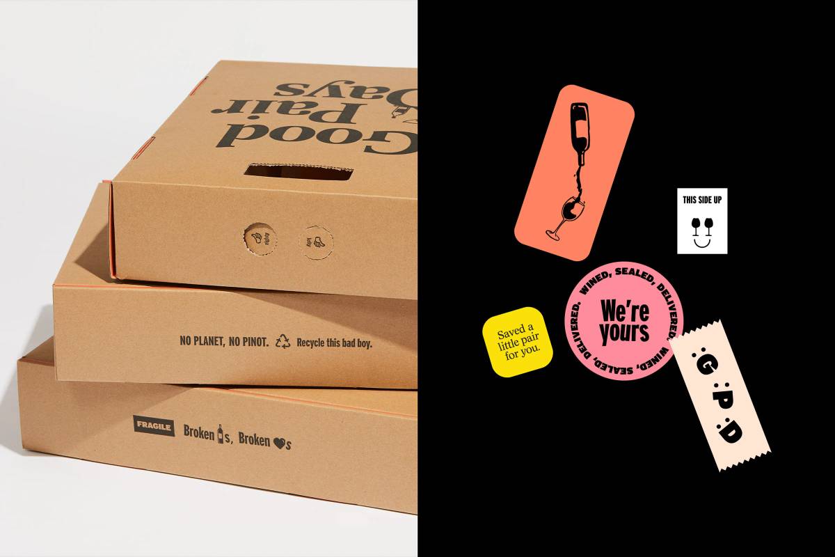 Good Pair Days: Packaging and stickers