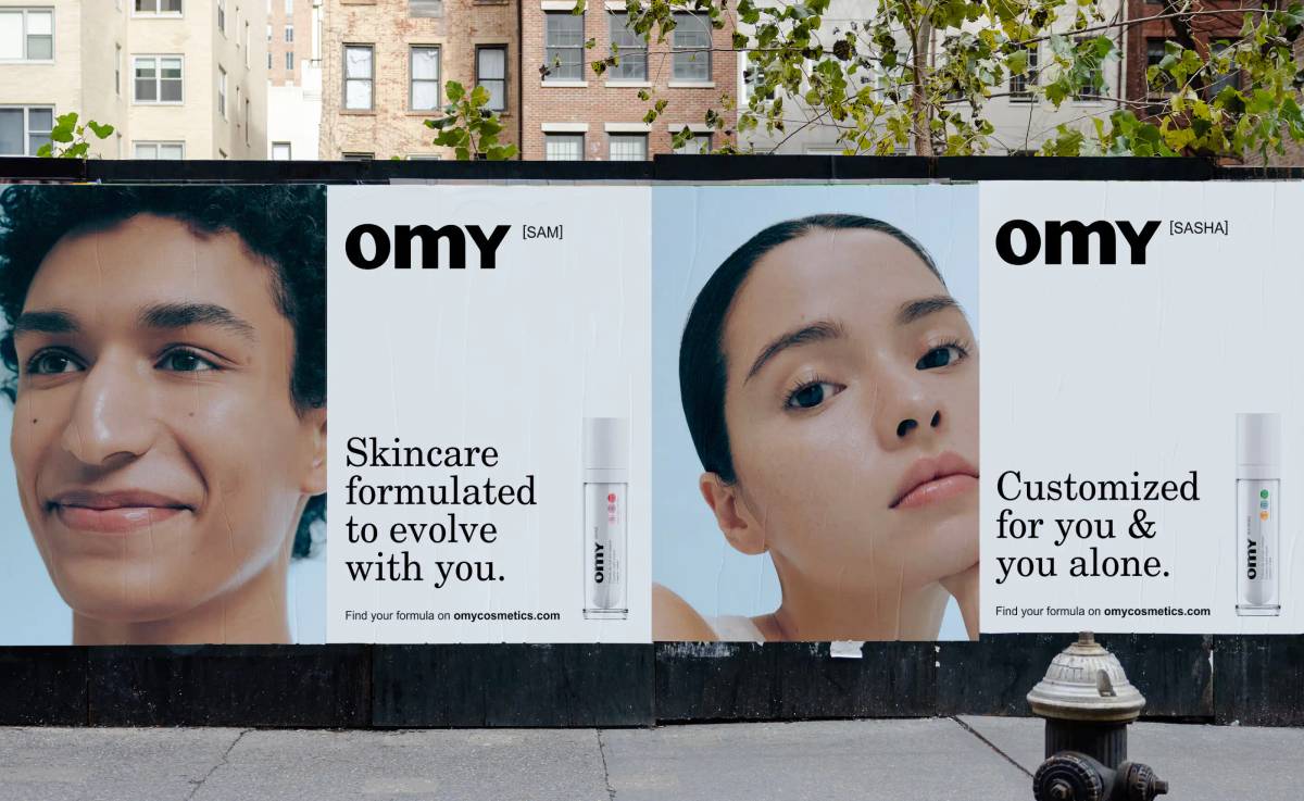 Omy Skincare: Outdoor ad
