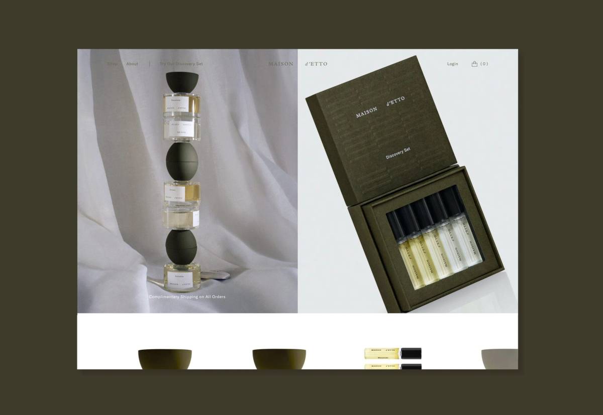 Maison d’Etto: Website