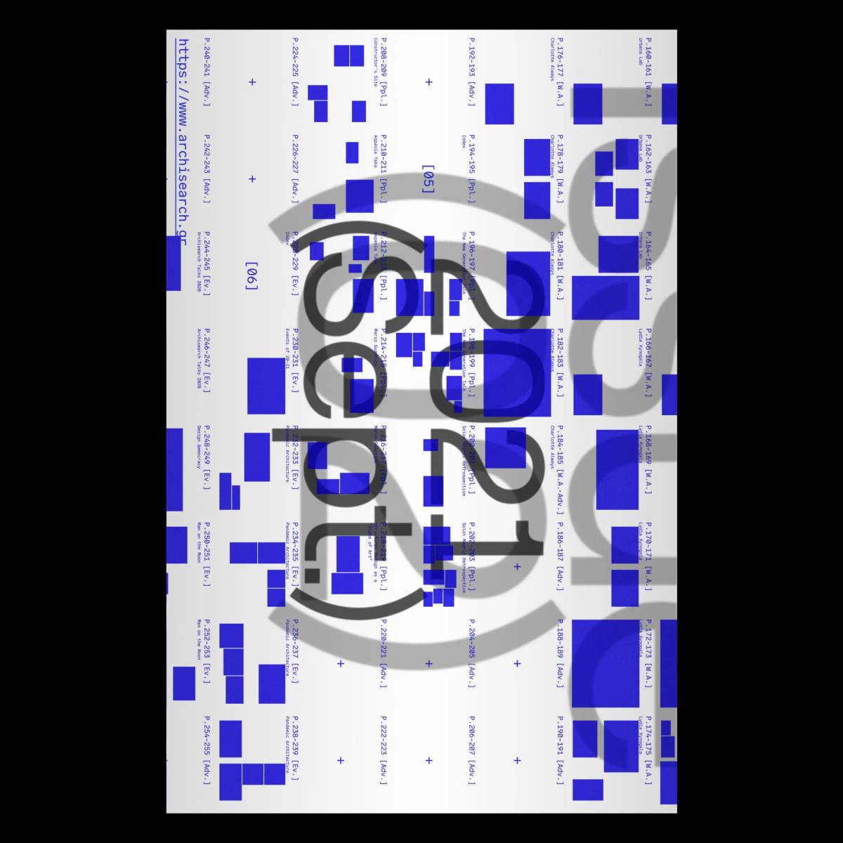Archisearch tPE (the Paper Edition) Issue 2: Back cover
