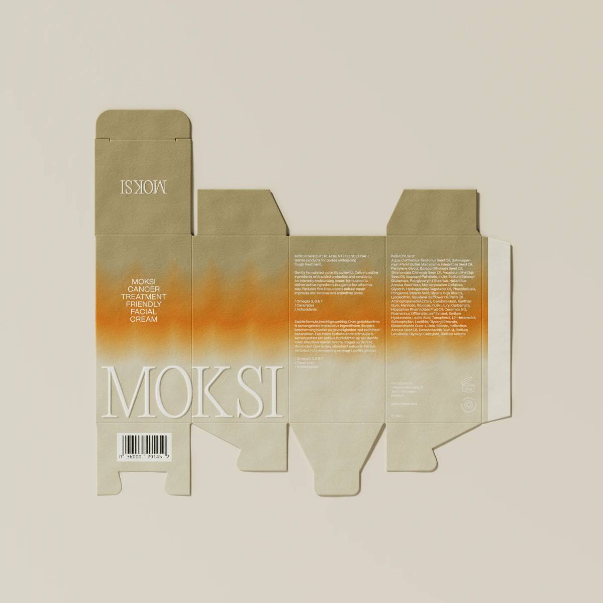 Moksi: Packaging