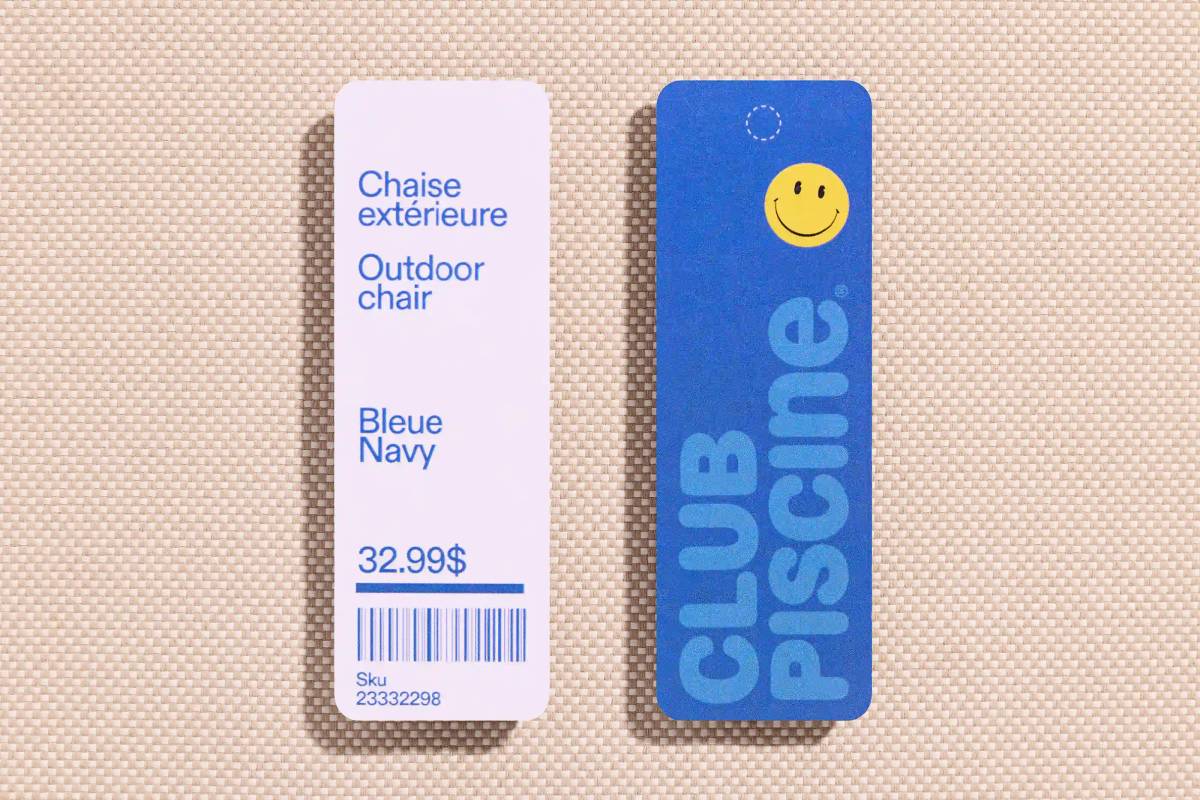 Club Piscine: Price tag