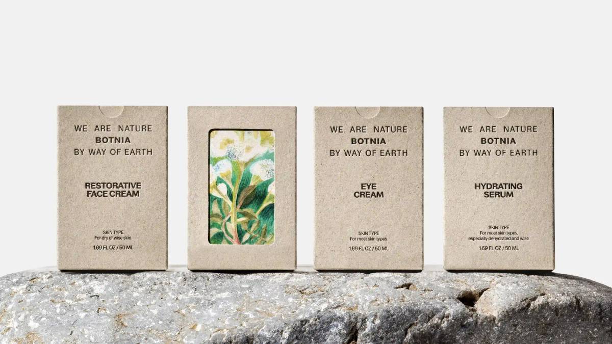 Botnia Skincare: Packaging